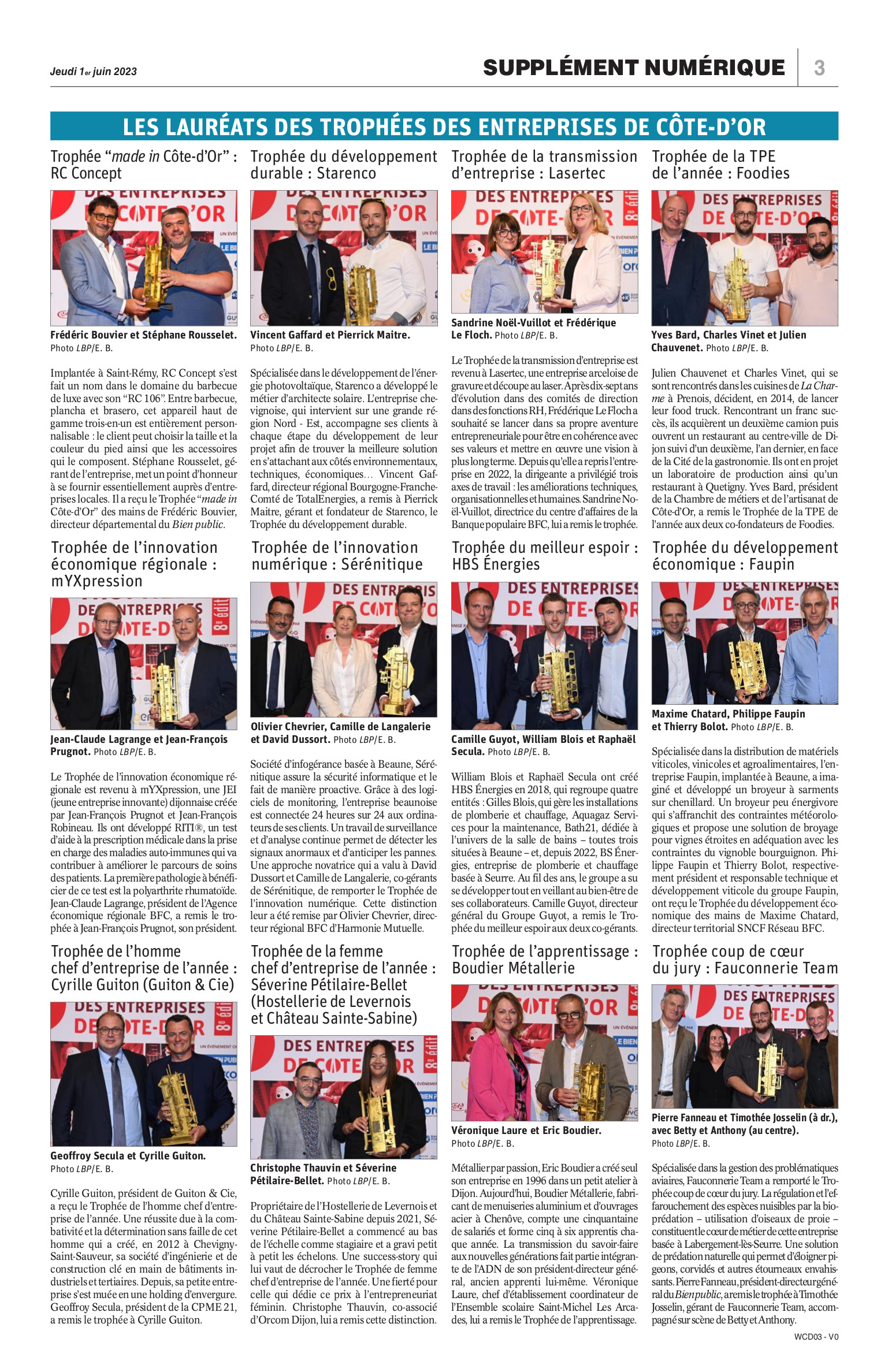 TROPHEES - EDITIONS NUMERIQUES 3